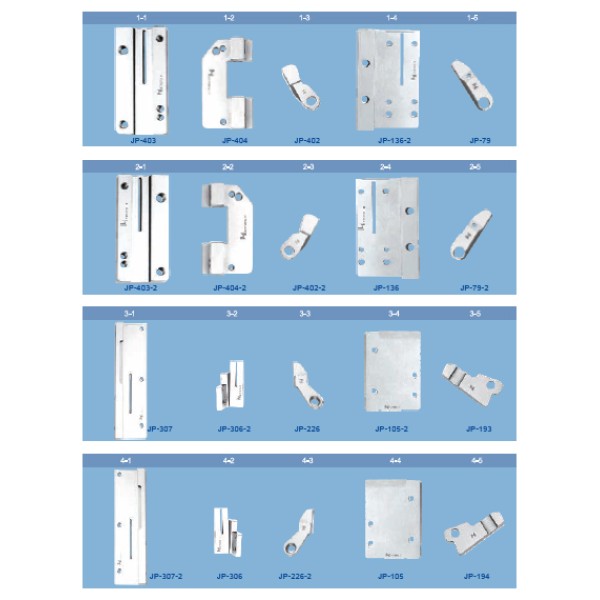 Cutite pentru masini de brodat