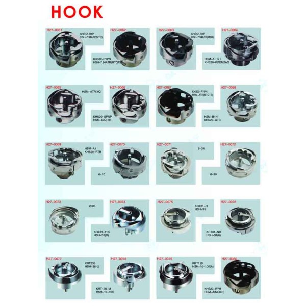 Graifare rotative pentru masini de cusut