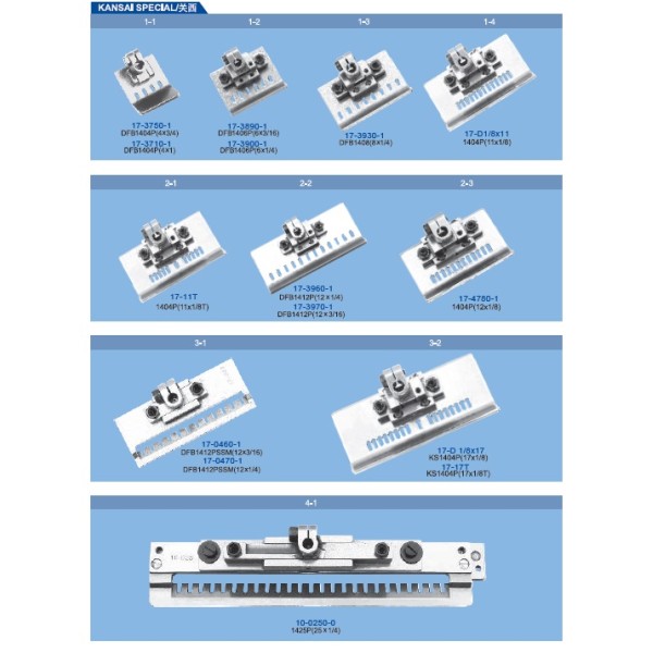 Picioruse pentru masini de cusut