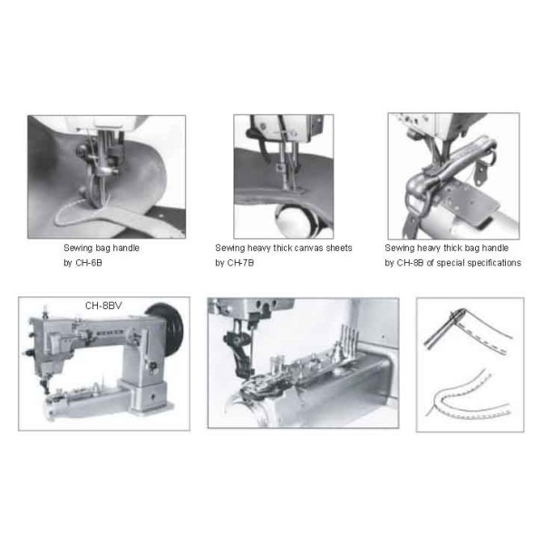 Masina cu brat pentru cusut incaltaminte CH series
