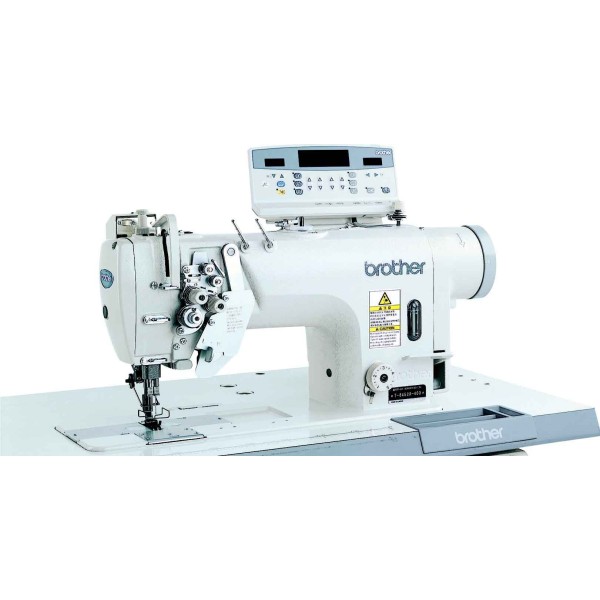 Masina de cusut cu 2 ace escamotabile cusatura rigida BROTHER 8452C