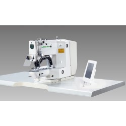 Masina electronica de executat cheite si nasturi, cusatura rigida Saika Sew SK 1903B