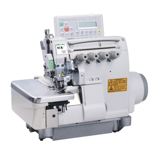 Masina de cusut incheiat si surfilat cu 2 ace si 4 fire Saika Sew SK 918- 4D