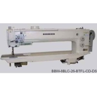 Masina de cusut cu brat lung (25 inch), taiere, duplu transport, intarire automata, ridicare de piciorus BBW Long arm series