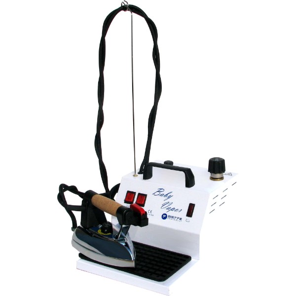 Statie de calcat profesionala Bieffe Baby Vapor Inox cu boiler de 2 litri cu fier calcat profesional Bieffe