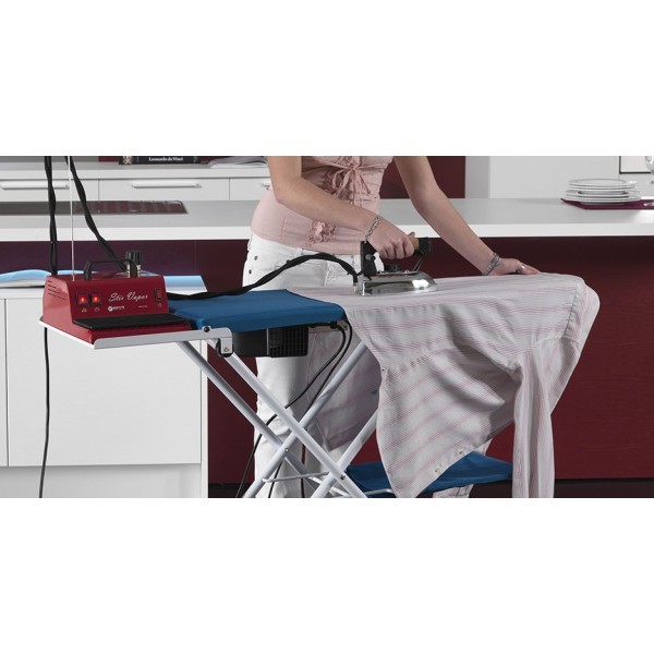 Masa calcat universala Bieffe New Jolly cu incalzire si aspiratie, control al temperaturii prin termostat