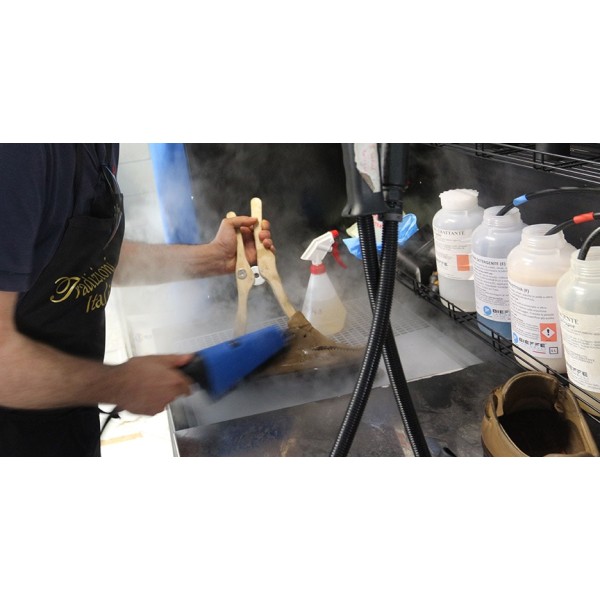 Aparat pentru curatire incaltaminte, genti, rucsacuri, tapet Bieffe Scarpavapor No Limits