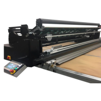 Masina de spanuit si derulat stofa semiautomata Caron Bolt