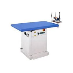 Masa de calcat industriala cu aspiranta si manecar incalzit Comel MP/A