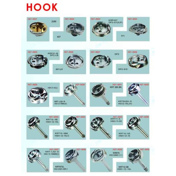 Graifare rotative pentru masini de cusut