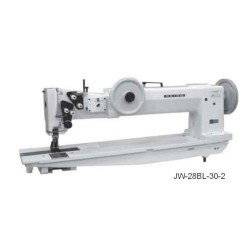 Masina plana cu brat marit, cu 1 sau 2 ace pentru materiale groase JW single and two needle series