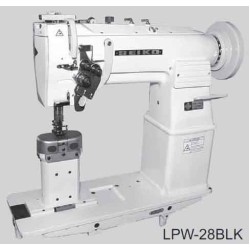 Masina coloana cu 2 ace escamotabile LPW two needle series (angular stitch)