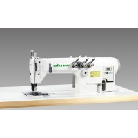 Masina de cusut cu 2 ace cusatura lant pentru pantaloni si blugi SK3820D / SK3800D