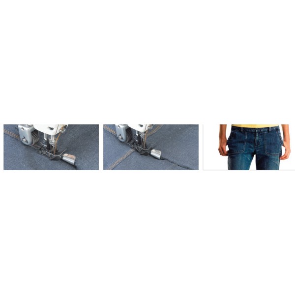 Masina de cusut cu brat pentru blugi/camasi (cusatura frantuzeasca) SK1261D