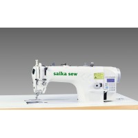 Masina de cusut liniara automata cu taiere, prevazuta cu automatizari Saika Sew SK9880