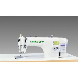 Masina de cusut liniara automata cu taiere, prevazuta cu automatizari Saika Sew SK9880