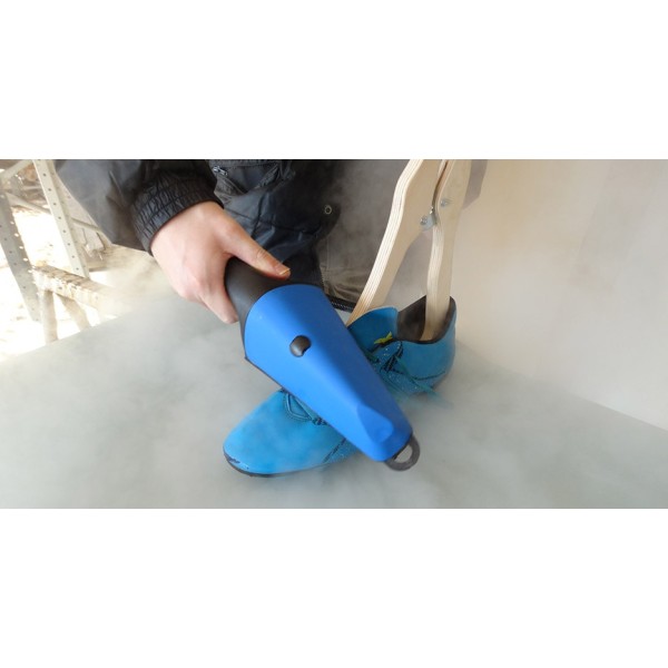 Banc de lucru cu aspirator pentru curatire incaltaminte Bieffe Scarpavapor