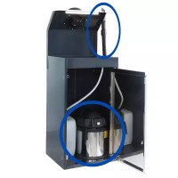 Banc de lucru cu aspirator pentru curatire incaltaminte Bieffe Scarpavapor