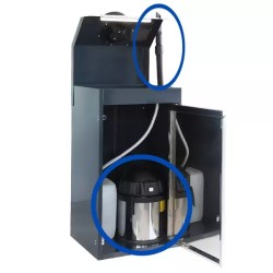 Banc de lucru cu aspirator pentru curatire incaltaminte Bieffe Scarpavapor