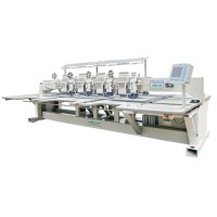 Masina de brodat cu brat cilindric, cu 4 capete de brodare + accesorii Saika Sew SK 904