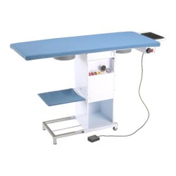 Masa calcat profesionala cu incalzire si aspiratie Bieffe Forever Rettangolare cu statie de 3.5 litri incorporata + fier de calcat profesional Bieffe