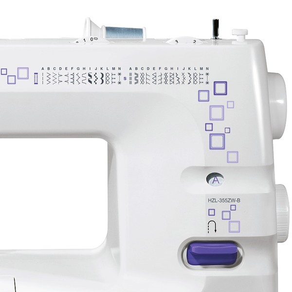 Masina de cusut de uz casnic, usor de utilizat, cu 26 modele cusaturi JUKI HZL-355ZW