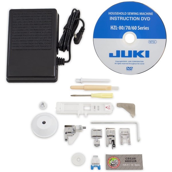 Masina de cusut de uz casnic, cu 80 de modele de cusut Juki HZL-70HW-C/CE