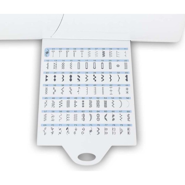 Masina de cusut de uz casnic, cu 80 de modele de cusut Juki HZL-70HW-C/CE