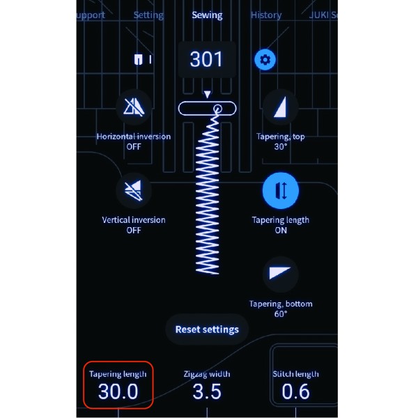 Masina casnica de cusut si matlasat Juki HZL-UX8