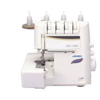 Masina de surfilat casnica cu 2 ace, 2/3/4 fire cu infilare ac si transport diferential JUKI MO-1000