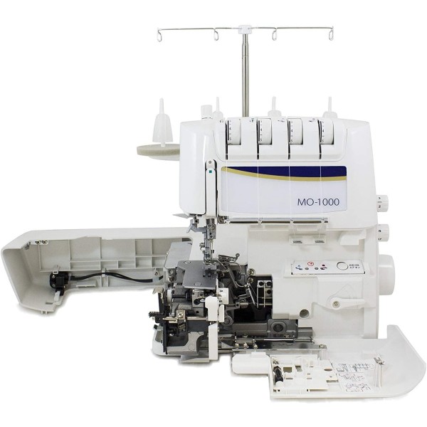 Masina de surfilat casnica cu 2 ace, 2/3/4 fire cu infilare ac si transport diferential JUKI MO-1000