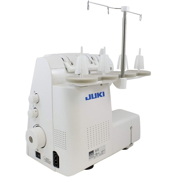 Masina de surfilat casnica cu 2 ace, 2/3/4 fire cu infilare ac si transport diferential JUKI MO-1000