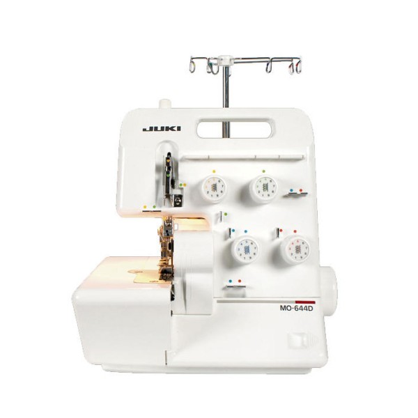 Masina de surfilat casnica 2 ace 4 fire, cusatura surje JUKI MO-644D Garnet Line