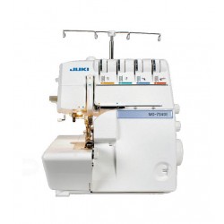 Masina de surfilat casnica cu 2 ace, 2/3/4 fire cu avans diferential si dispozitiv de înfilare ac automat JUKI MO-734
