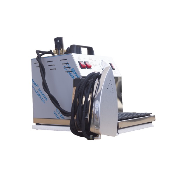 Statie de calcat semiprofesionala Bieffe Maxi Vapor Inox cu boiler de 3.5 litri cu fier calcat profesional Bieffe