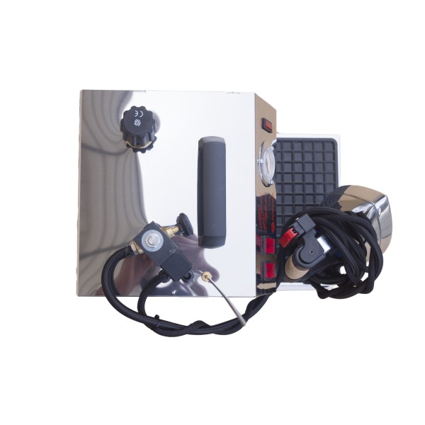 Statie de calcat semiprofesionala Bieffe Maxi Vapor Inox cu boiler de 3.5 litri cu fier calcat profesional Bieffe