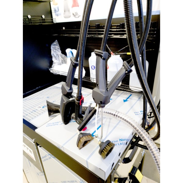 Aparat pentru curatire incaltaminte, genti, rucsacuri, tapet Bieffe Scarpavapor No Limits